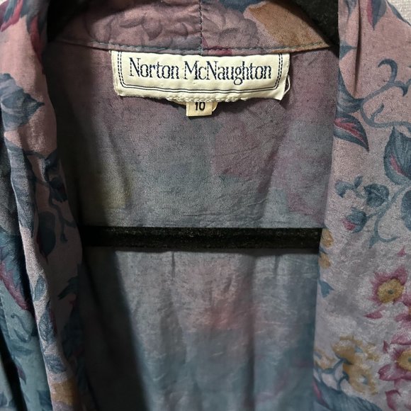 Vintage Floral Flowy Blazer - Picture 4 of 6